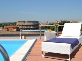 rome pools italy hotels colosseo roma mercure centro