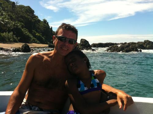 Massi (con mi hija)