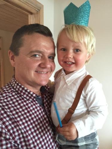Me and my grandson