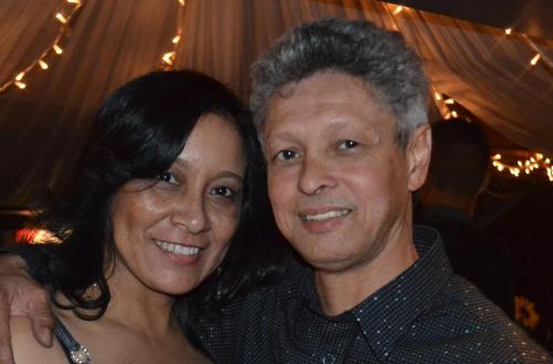 Arlette, my wife and I, Ashley