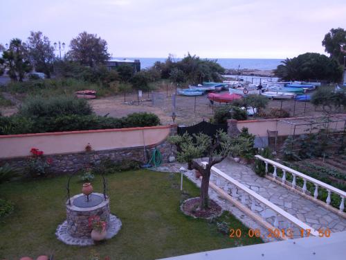 La vista sul giardino