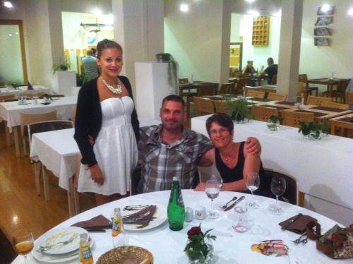 Susanne, Roland und Sara Hillbrand