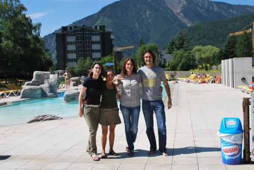Alexandra, Javier, Juani y Chari