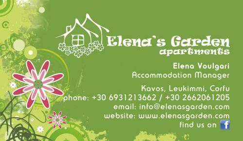 Elena 's Garden official card