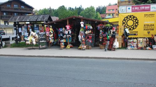 Sklep z pamiątkami .