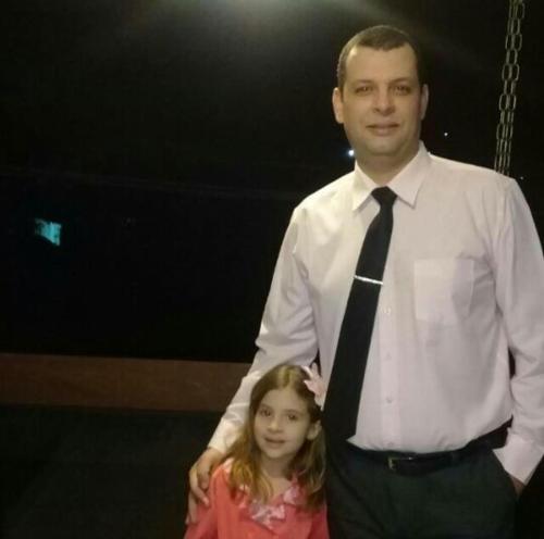 Leandro e Larissa filha