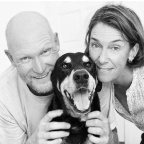 Vronie & Geert and our dog Doedel