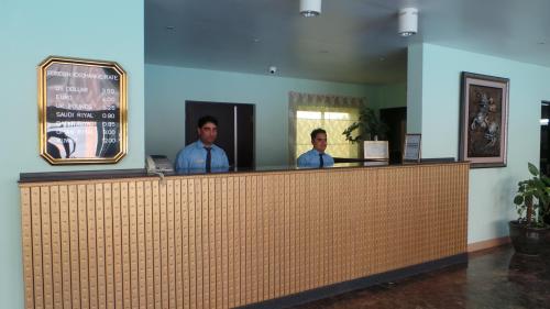 Receptionist - Marlon and Kamran