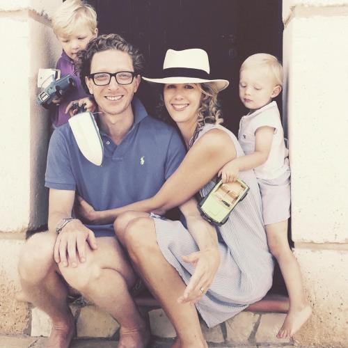 Ferdinand, my wife Lieschen, our kids Albert and Louis (our 3rd son Franz-Anton has joined us since the photo ;-)
