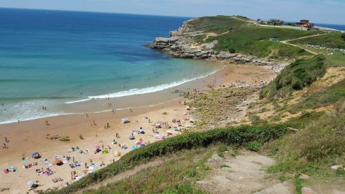 Playa de los locos en suances