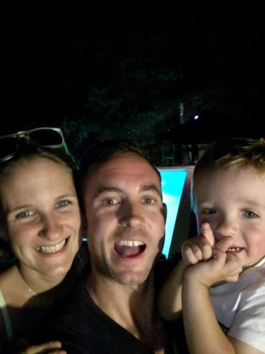 Hazel, Jaime and Adam