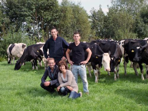 4th & 5th generation, Sons Sander & Rene, parents Rien & Teuni