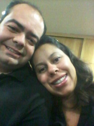 Marcelo e Diana Santos