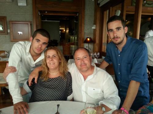 Mariona, Marti,Arnau i Didac, la familia